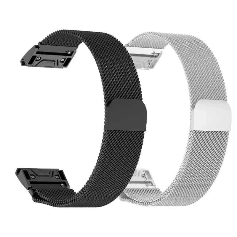 Magnetische Smartwatch Band Roestvrij Staal met Snelsluiting Verstelbaar Universeel voor Dagelijks Comfort