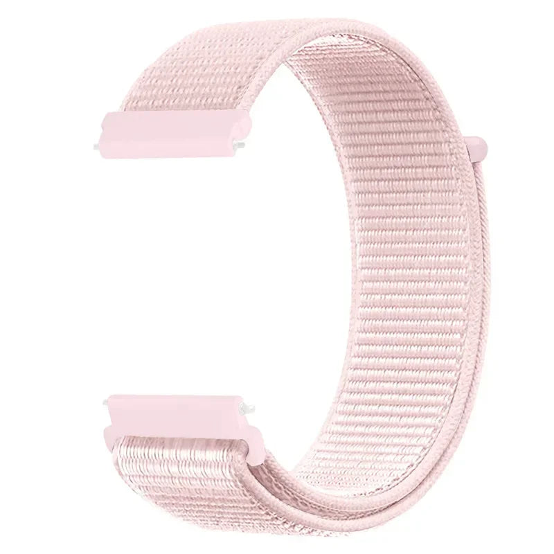 Verstelbare Nylon Sportband voor Smartwatch 20mm 22mm Ademend Polsband Sporthorloge Lichtgewicht Fitness