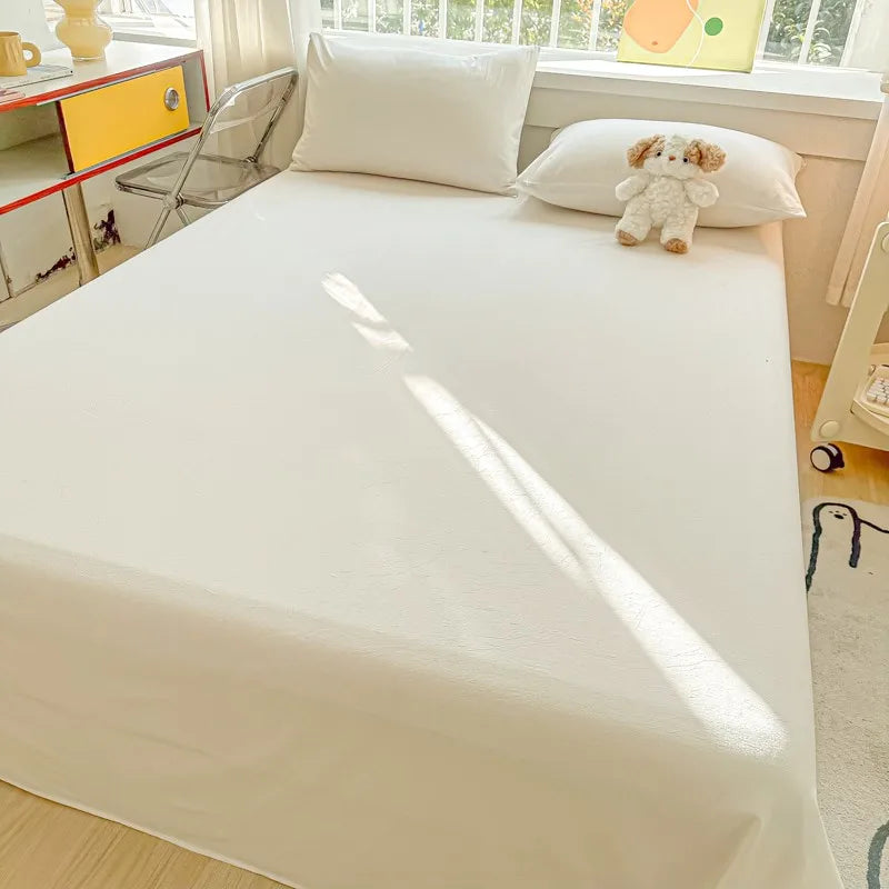 Percale Katoenen Beddenset | 100% Biologisch | Ademend & Zacht | 3-delig