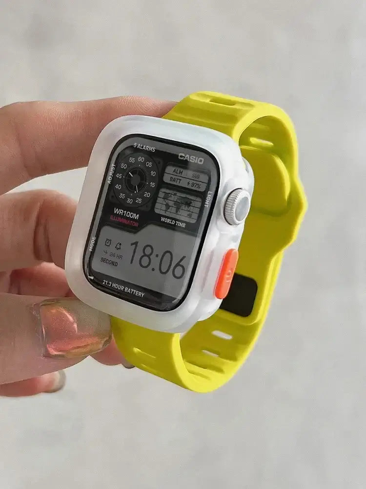 Siliconen Smartwatch Bandje Flexibel Comfortabel met Snelsluiting Sportarmband 38-49mm Universeel Vervanging