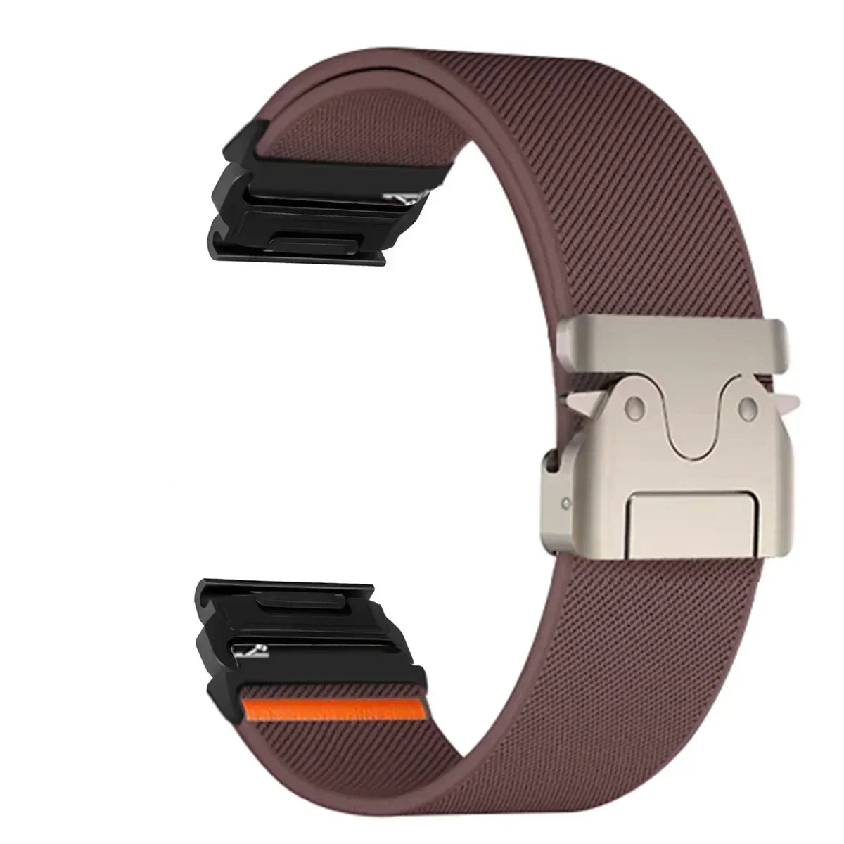 Nylon Smartwatch Bandje 22-26mm Militair Design Verstelbaar Unisex Polsband Sportief Universeel Compatibel