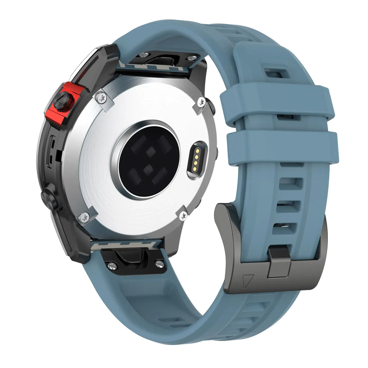 Siliconen Smartwatch Band 20mm 22mm 26mm Verstelbaar Sporthorloge Polsband Vervangingsbandje Comfortabel