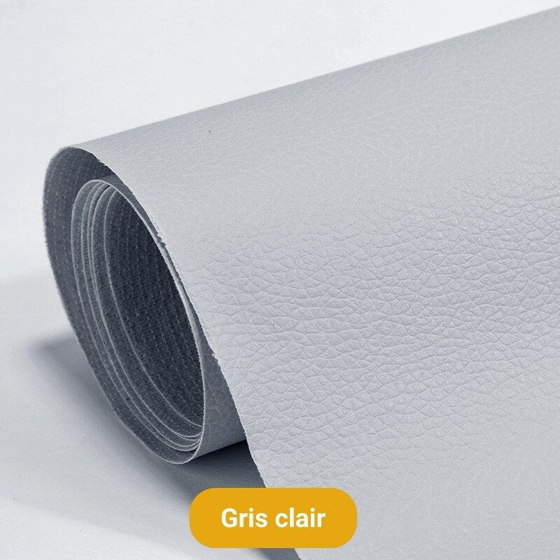 Zelfklevende Leerreparatie Patch 50x138cm Voor Meubels Auto Bank Stoel Bescherming Herstel Kunstleer