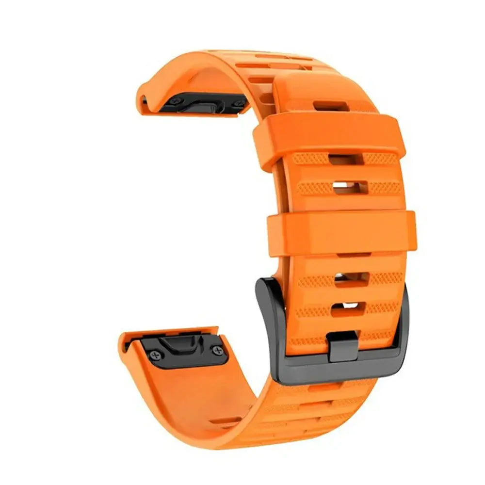Siliconen Horlogebandje Sportief QuickFit Verwisselbaar Polsband voor Smartwatch Fitness 20mm 22mm 26mm