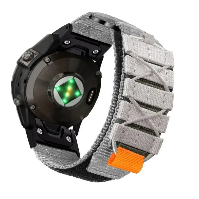 Nylon Klittenband Horlogeband met Verstelbare Sluiting voor Smartwatch 22mm 26mm Premium Ademend Sportief