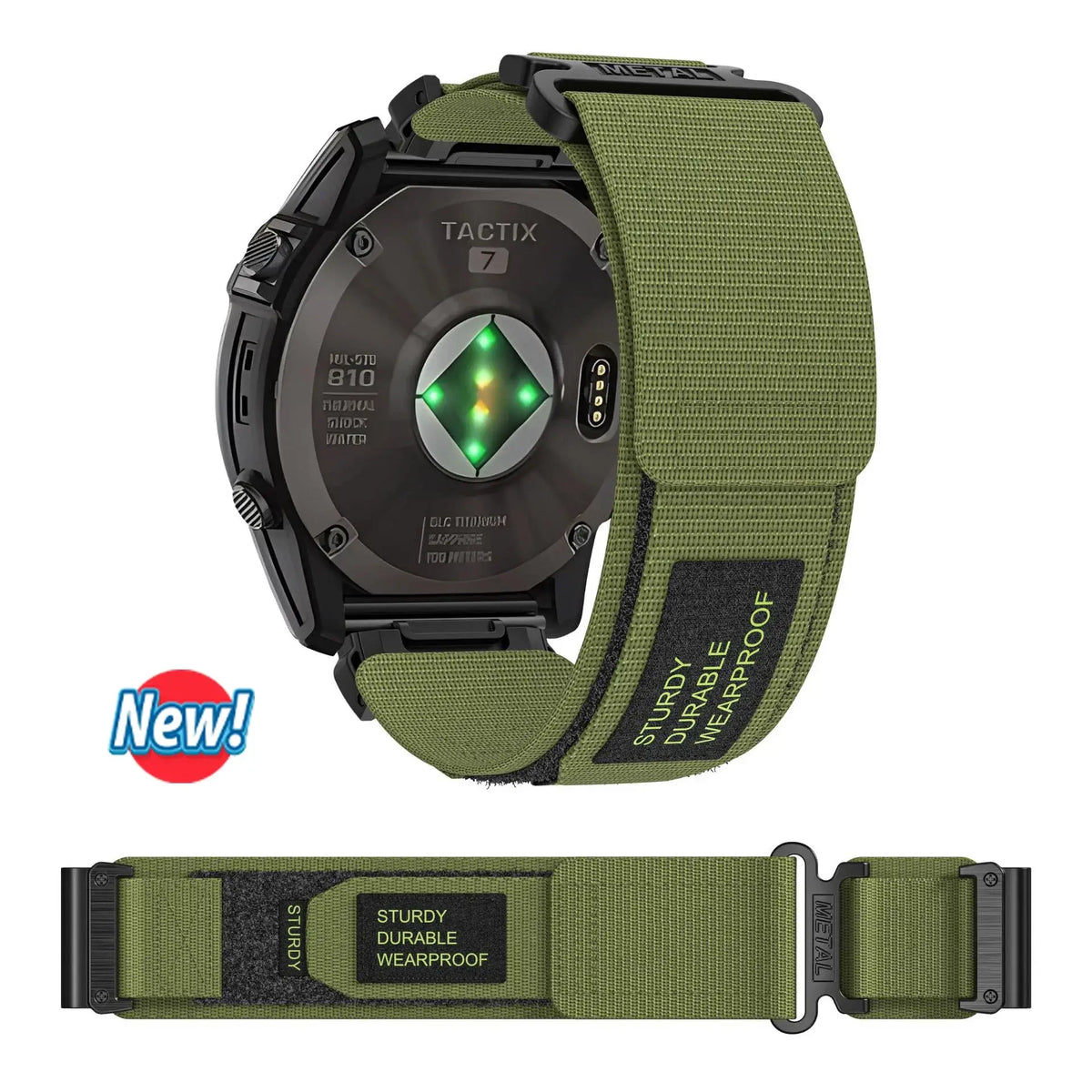 Nylon Smartwatch Bandje 20mm 22mm 26mm QuickFit Verwisselbaar Sportband Verstelbaar Ademend Polsband