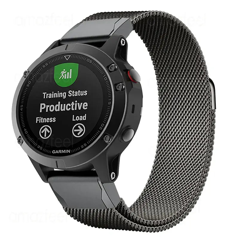 Magnetische Smartwatch Band Roestvrij Staal met Snelsluiting Verstelbaar Universeel voor Dagelijks Comfort