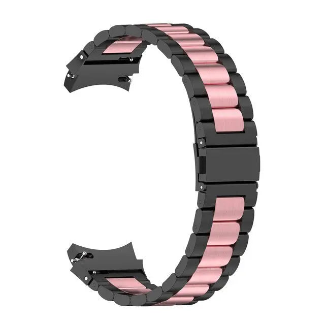 Metalen Smartwatch Bandje 40mm 44mm 42mm 46mm 45mm Verstelbaar RVS Universeel Horloge Band Stijlvol Comfort