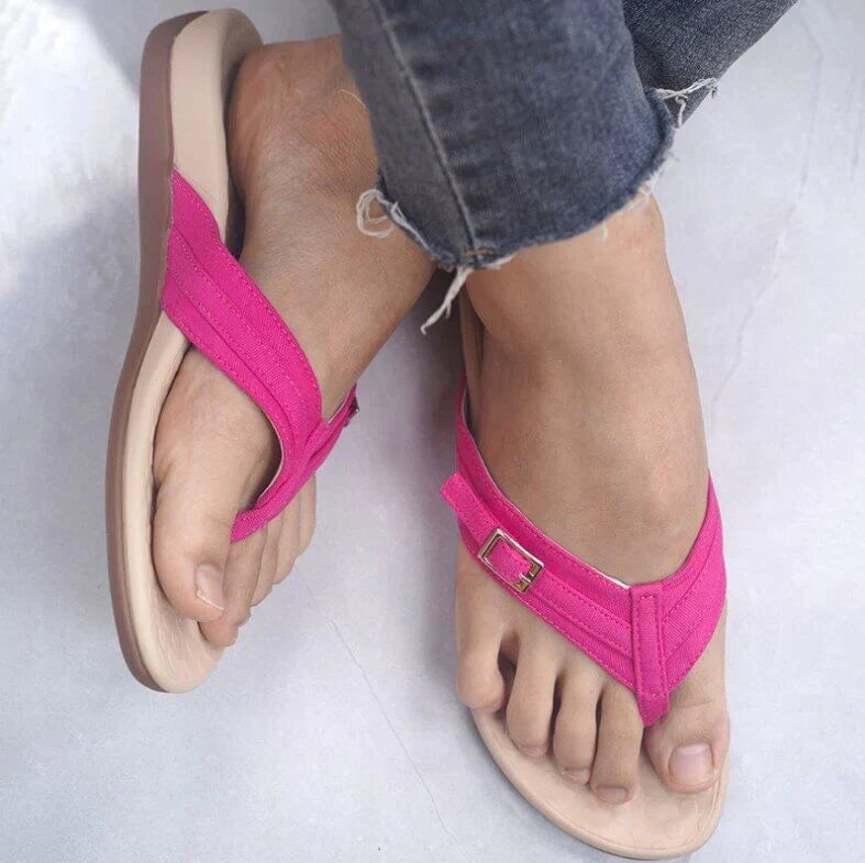 Orthopedische Sandalen Dames Zomer - Comfortabel Voetbed voor Voetklachten