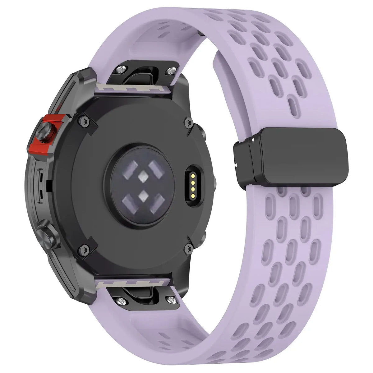 Siliconen Smartwatchband Ademend QuickFit Sport Polsband Vervanging 20mm 22mm 26mm Horloge Accessoire