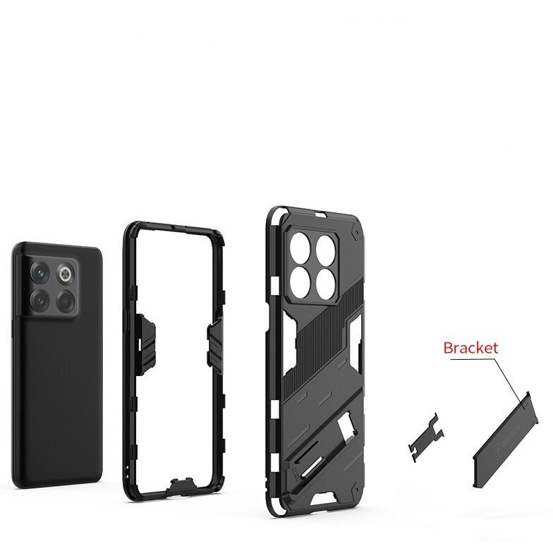 Schokbestendige Telefoonhoes met Standaard voor OnePlus 15 13 12 11 10 Nord Zwart Blauw Groen Rood Bescherming