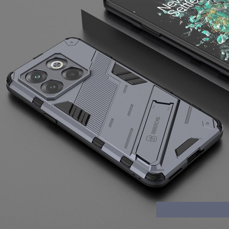Schokbestendige Telefoonhoes met Standaard voor OnePlus 15 13 12 11 10 Nord Zwart Blauw Groen Rood Bescherming