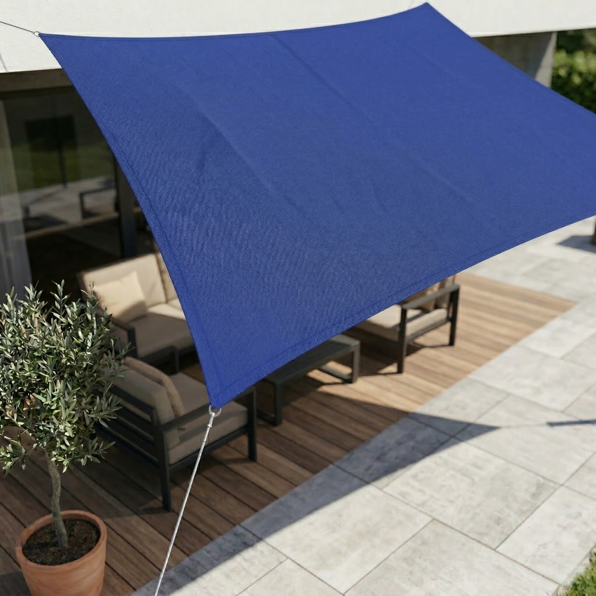 Schaduwdoek Balkon Klein Waterdicht Zonwering UV-Bescherming