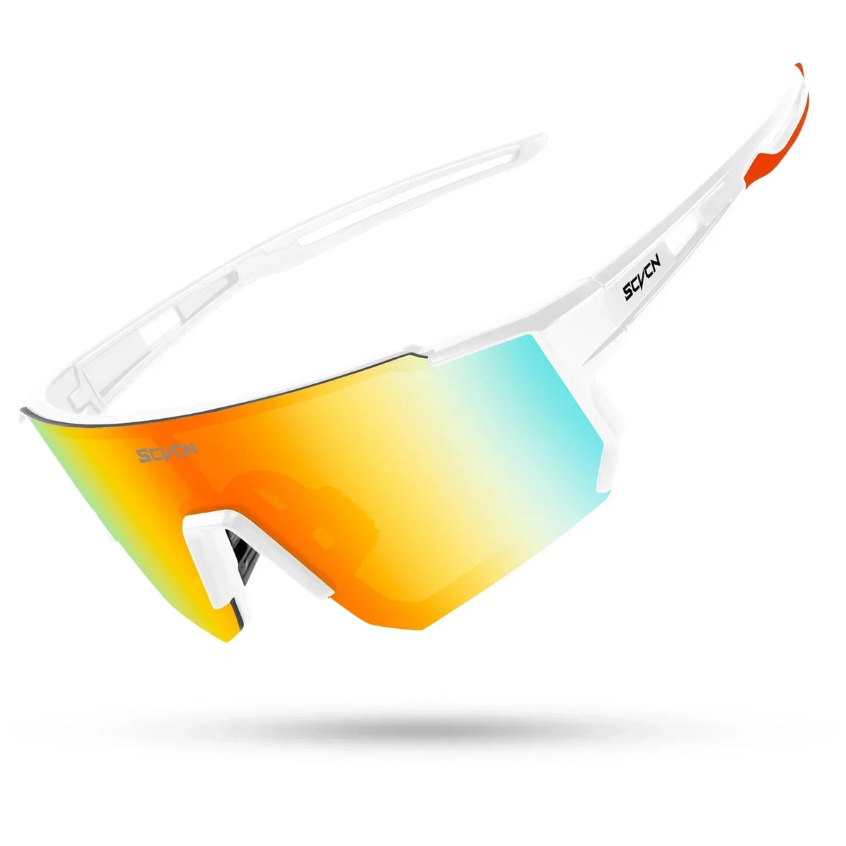 Sportbril UV400 Bescherming Lichtgewicht Montuur Comfortabele Pasvorm Fietsen Wielrennen Outdoor Wandelen Hardlopen Zonnebril Unisex