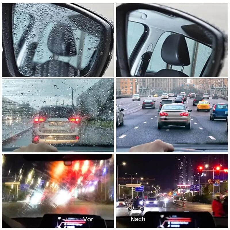 Waterafstotende Glascoating voor Auto en Huis Ramen Spiegels Helder Zicht bij Regen Hydrofobe Beschermlaag