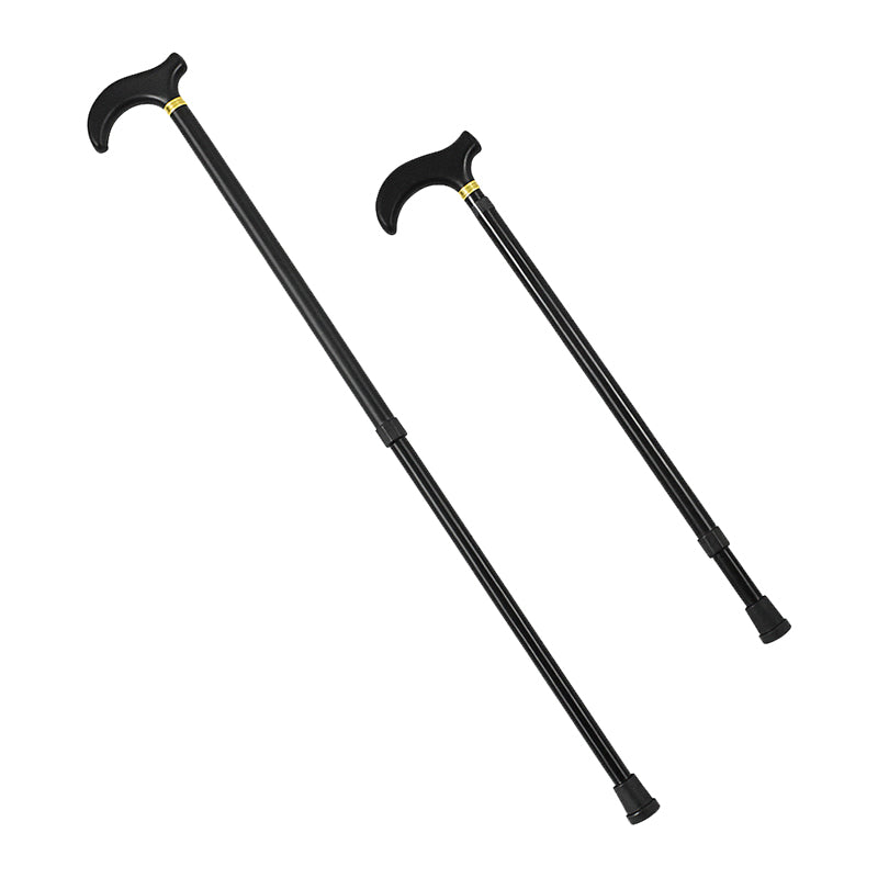 Verstelbare Wandelstok Aluminium Opvouwbaar Hoogte 53-90cm Ergonomisch Grip Antislip Steun Mobiliteit