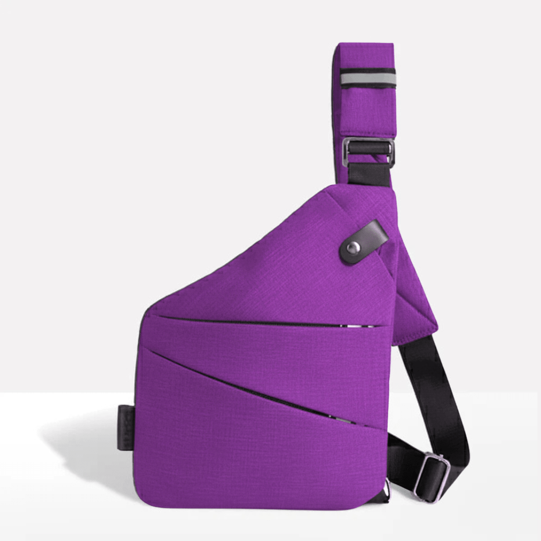 Crossbody Schoudertas met RFID-Bescherming Waterafstotend Anti-Diefstal Design voor Dagelijks Reizen Werk