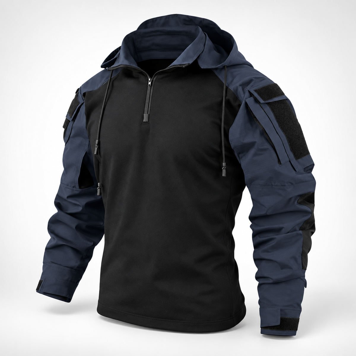 Tactische Outdoor Jas Polyester Waterafstotend Winddicht Ademend Herfst Winter Kamperen Wandelen Groen Grijs