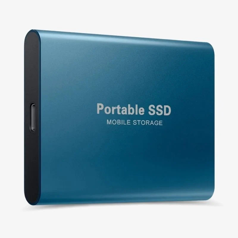 Externe SSD 128GB USB 3.2 Type-C Zwart Compact Draagbaar Opslag