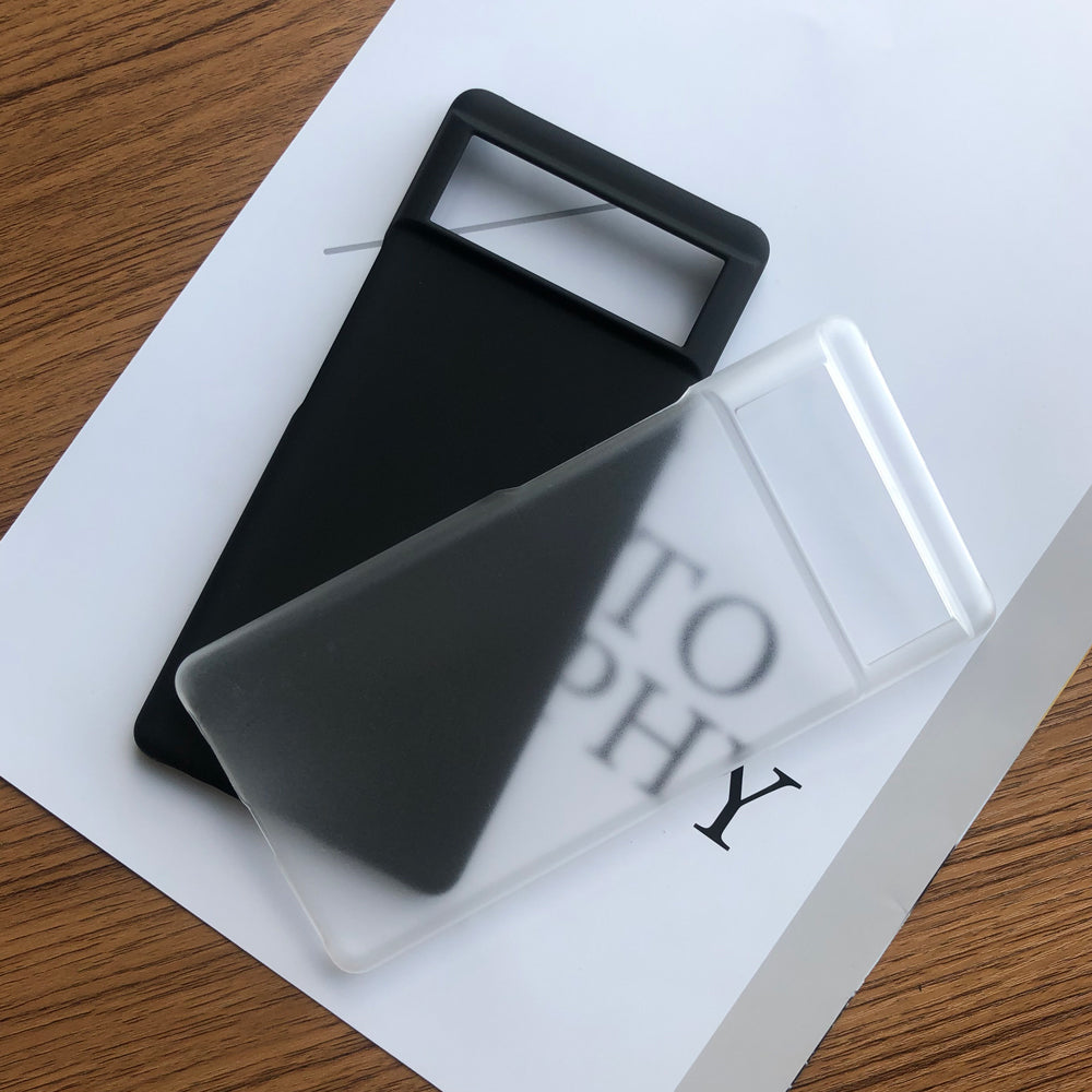 Ultradunne Telefoonhoes voor Google Pixel Modellen - Shockbestendig TPU - Verhoogde Rand Camera Bescherming