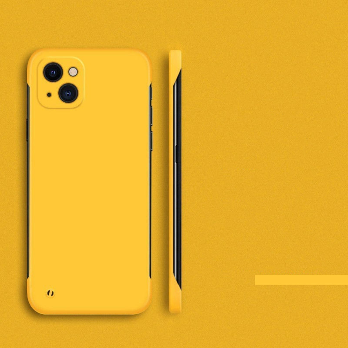 Ultradunne Telefoonhoes iPhone met Camerabescherming Polskoord Gat Minimalistische Stijlvolle Bescherming