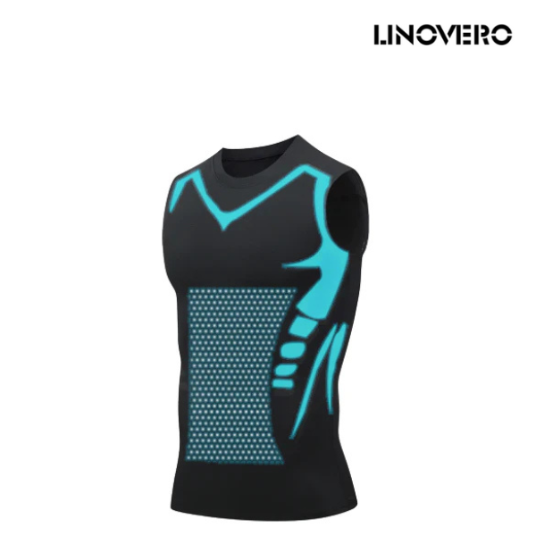 Compressiehemd voor Mannen Shapewear Vest Borst Buik Corrigerend Naadloos Draagbaar M-4XL Zwart Wit Grijs