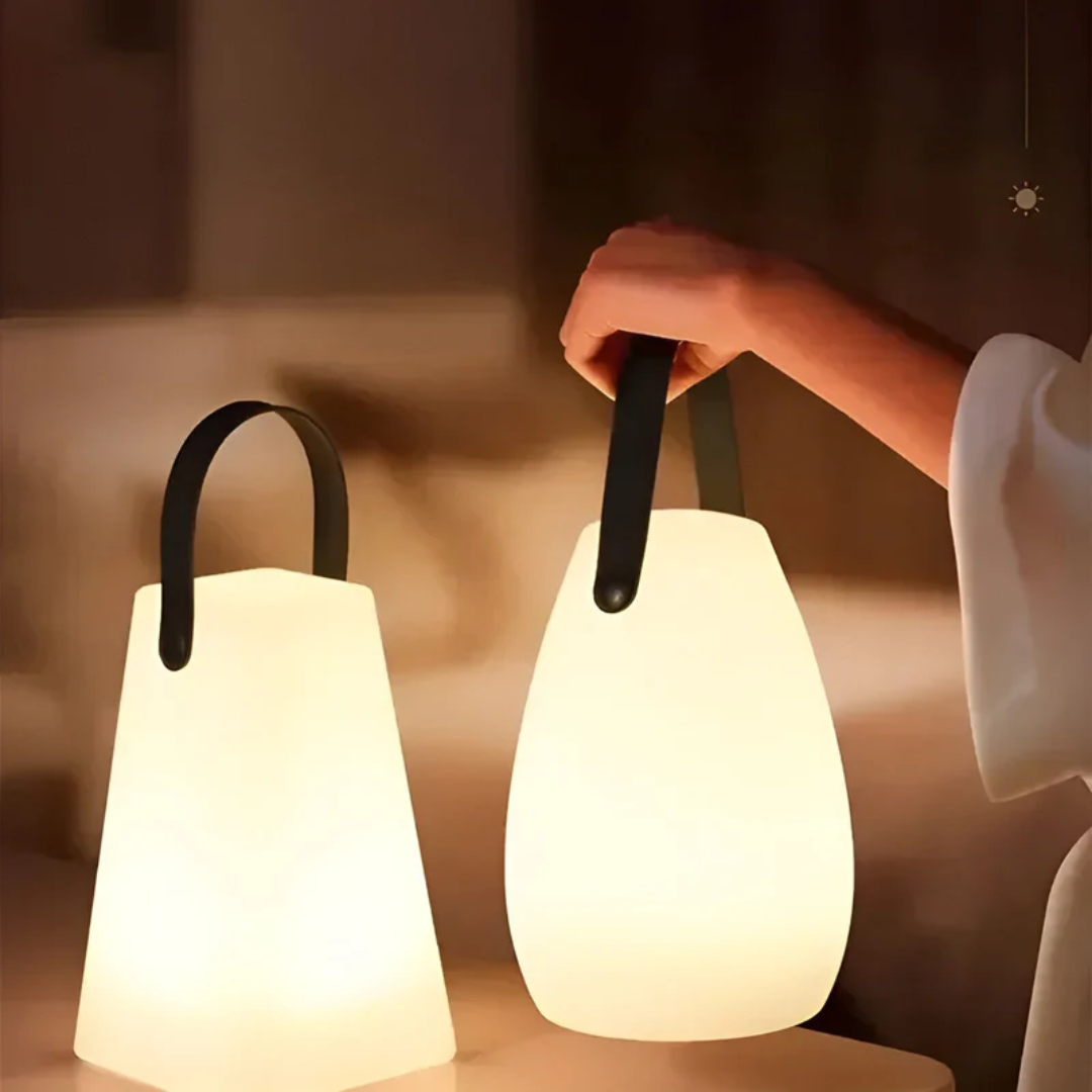Draadloze Oplaadbare Tafellamp Waterdicht LED 16 Kleuren met Afstandsbediening voor Binnen en Buiten