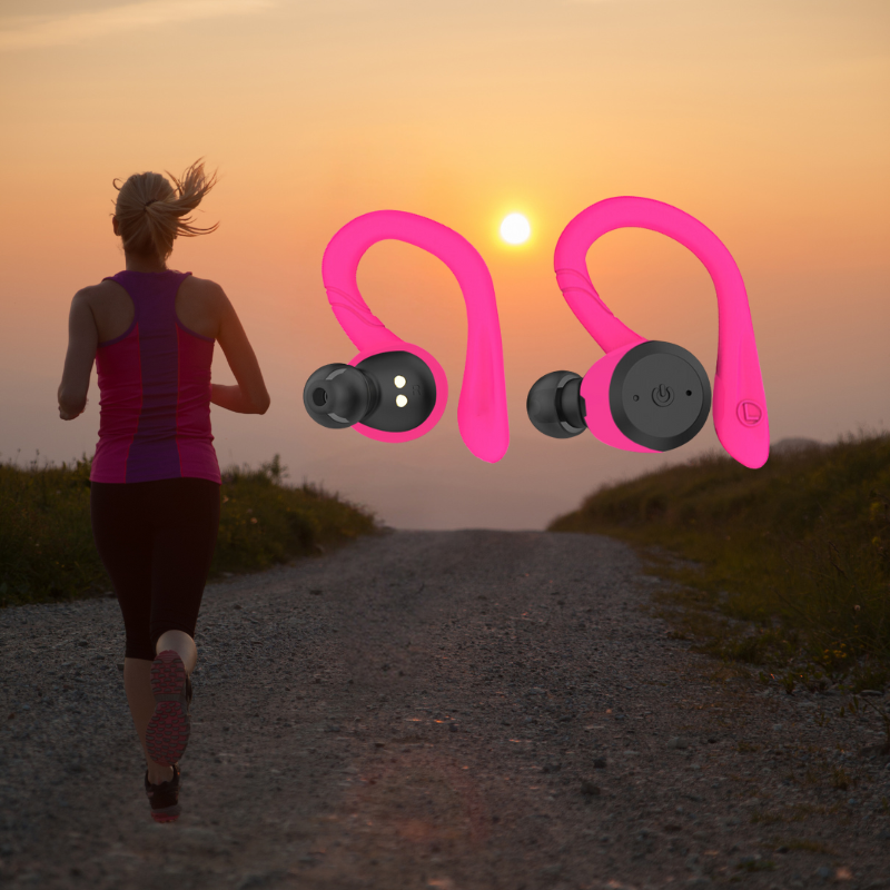 Draadloze Sport Oordopjes - 20 Uur Speeltijd, IPX7 Waterdicht, Bluetooth 5.0 voor Zwemmen & Fitness