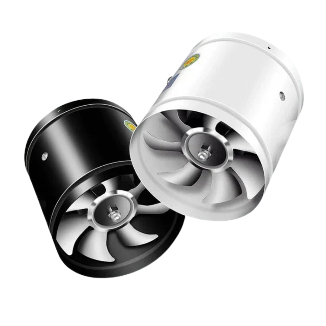Stille Afzuigventilator voor Keuken Badkamer - Krachtige Luchtverversing Muuraanzuiting 73-200mm
