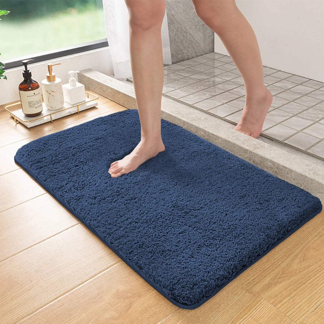 Antislip Badmat Microvezels Sneldrogend 40x60 50x80cm Absorberend Machinewasbaar Badkamer Vloermat Douche