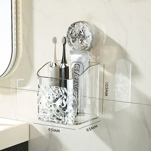 Badkamerrek met Zuignap Zonder Boren - Waterbestendig Douche- & Wandrek voor Badkamer
