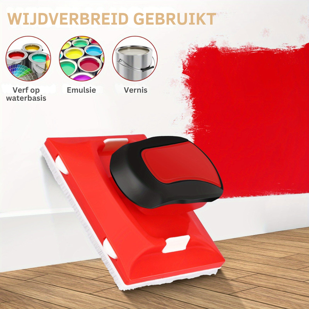 Schilderrandengids met Rolsysteem - Professionele Schildertool voor Strakke, Rechte Lijnen zonder Schilderstape | Multifunctionele Verfrandgeleider voor Plafonds, Muren, Plinten & Kozijnen