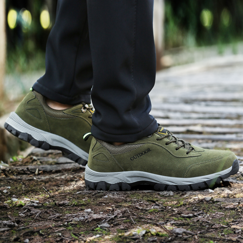 Ergonomische Wandelschoenen met Orthopedische Steun Grijs voor Outdoor en Hiking