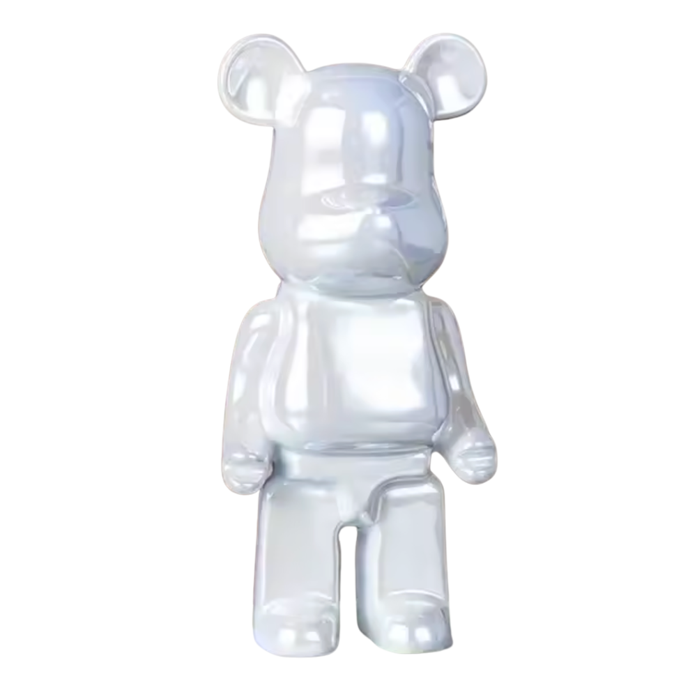 Berensculptuur Kunsthars 28cm Moderne Abstracte Woonaccessoire Decoratief Object voor Woonkamer Interieur