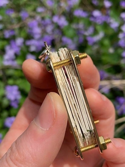 Mini Bloemenpers Compacte Botanische Droogpers Draagbare Herbarium Pers Natuurlijke Bladeren Bewaren