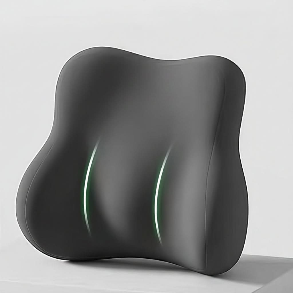 Draagbaar Lendenkussen Memory Foam Ergonomisch Rugsteun Bureaustoel Auto Thuis Reizen Comfort Onderrug