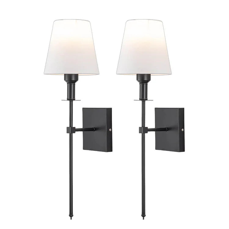 Wandlamp Oplaadbaar Draadloos Binnen Buiten 16x58cm Sfeerlamp Set 2 Stuks Modern