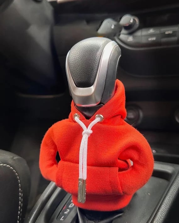 Mini-Hoodie Pookknophoes Universeel Polyester Auto Interieur Decoratie Accessoire Beschermhoes in 8 Kleuren