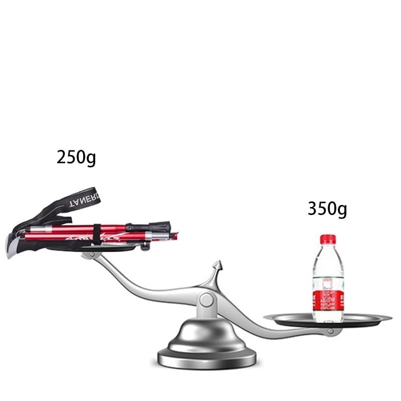 Verstelbare Wandelstok Telescopisch Opvouwbaar Lichtgewicht Aluminium voor Trekking Hiking en Outdoor