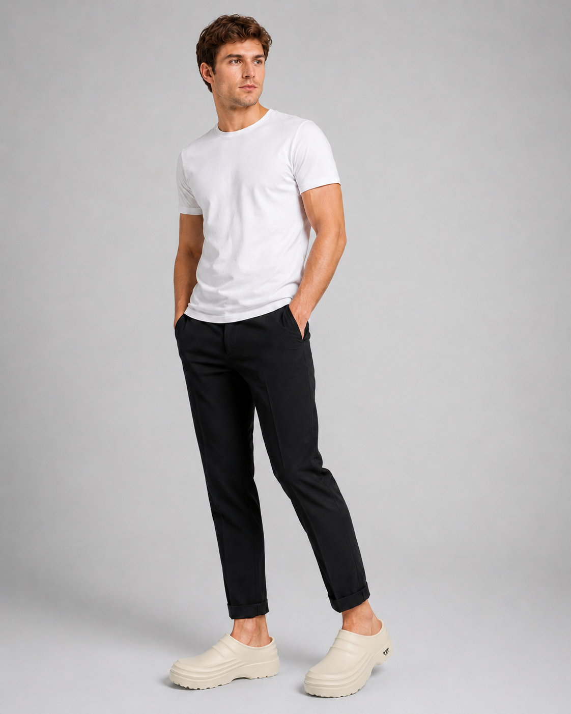 Antislip Werkschoenen voor Professionals - Oliebestendige Slip-On Koksschoenen voor Heren en Dames - Lichtgewicht Veiligheidsschoenen Keuken Zomer