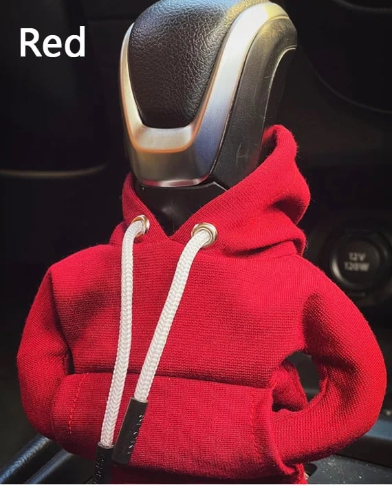 Mini-Hoodie Pookknophoes Universeel Polyester Auto Interieur Decoratie Accessoire Beschermhoes in 8 Kleuren