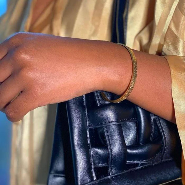 Islamitische Armband met Arabische Kalligrafie Verstelbaar Roestvrij Staal Beschermend Sieraad 4 Kleuren