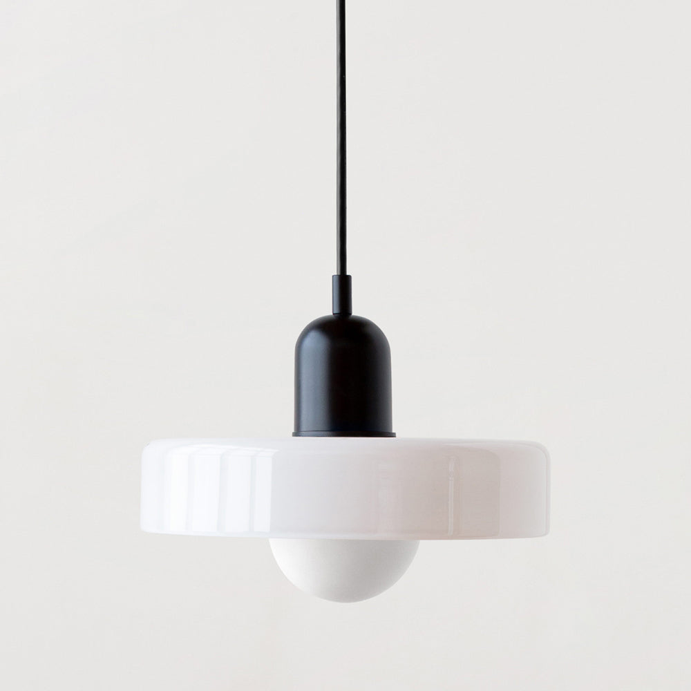 Geometrische Hanglamp Gekleurd Glas E27 Verstelbaar Eettafel Keukeneiland Retro Design Sfeerverlichting