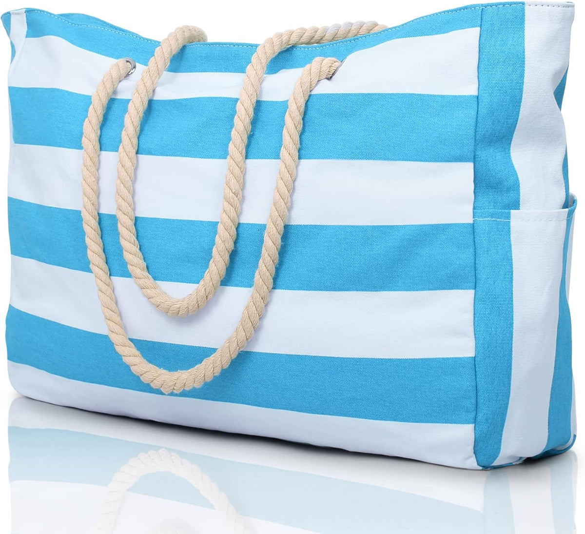 Waterbestendige Strandtas Oversized met Zandwerende Binnenvulling - Perfecte Zomertas voor Strand, Zwembad en Reizen