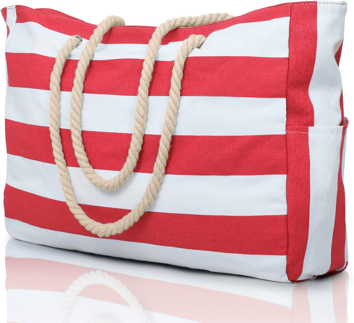 Waterbestendige Strandtas Oversized met Zandwerende Binnenvulling - Perfecte Zomertas voor Strand, Zwembad en Reizen
