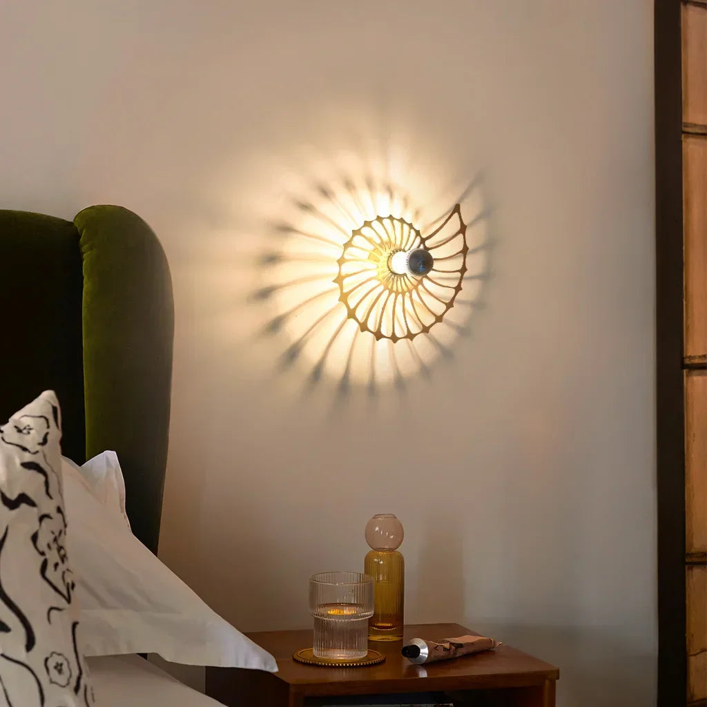 Wandlamp Trapopgang Rond 35 tot 50 cm Keramiek Handgemaakt Snoer 150 cm Goud of Zwart
