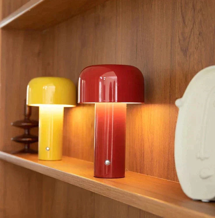 Oplaadbare LED Tafellamp Paddenstoel Design Draadloos Dimbaar Sfeerlicht Woonkamer Slaapkamer Eetkamer