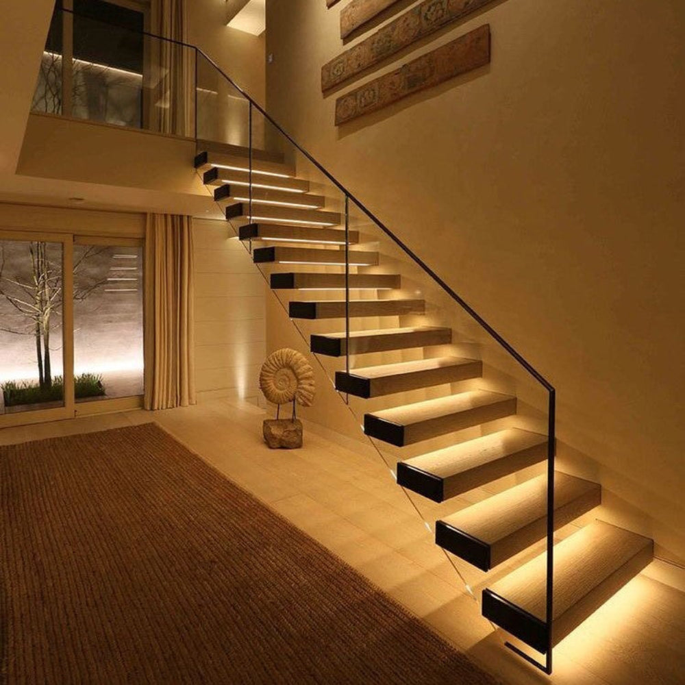 Bewegingssensor LED-Strip voor Bedframe 21-50cm Warm of Koel Wit