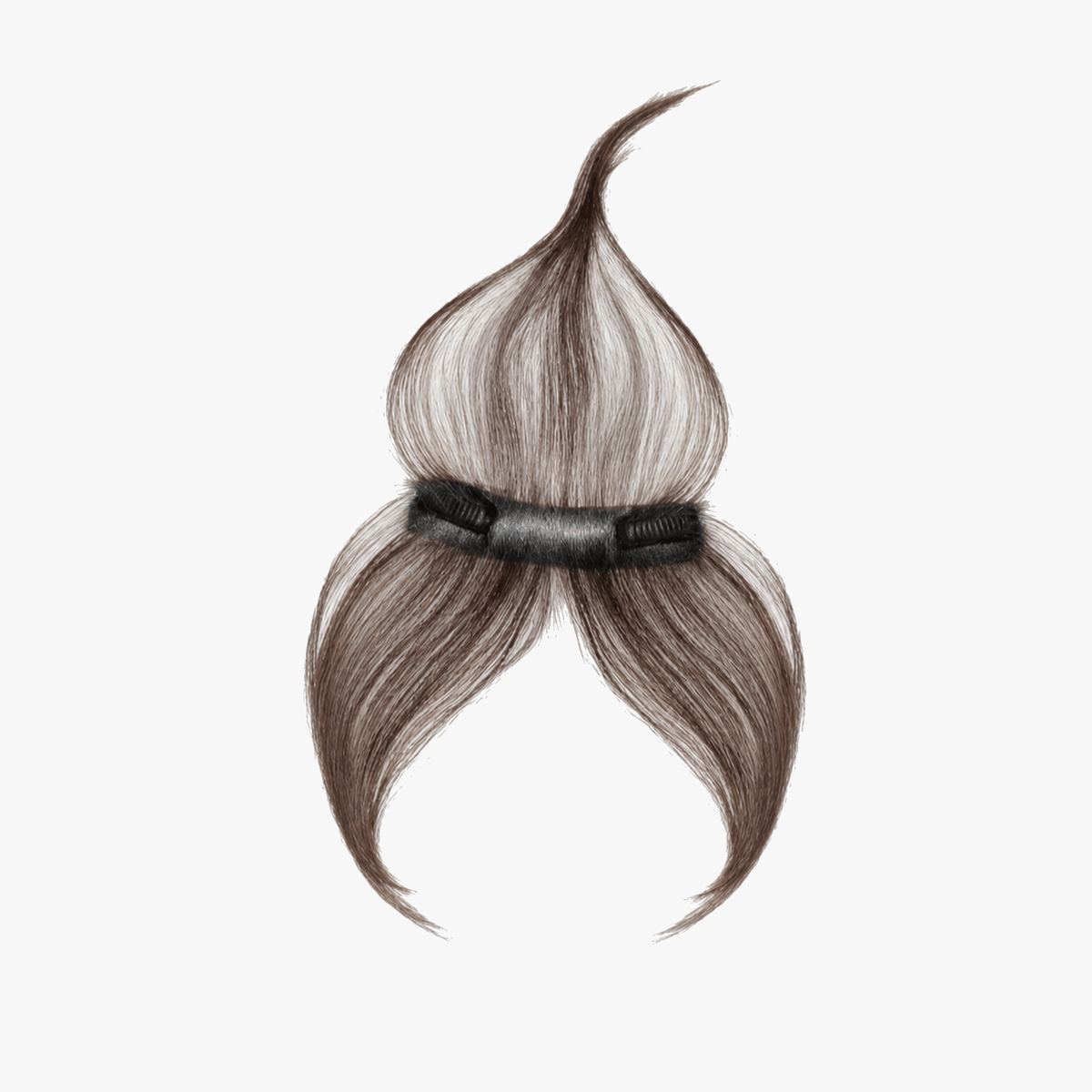 Clip-in Pony Haarstuk met Dubbele Clip - Direct Ponylook zonder Knippen