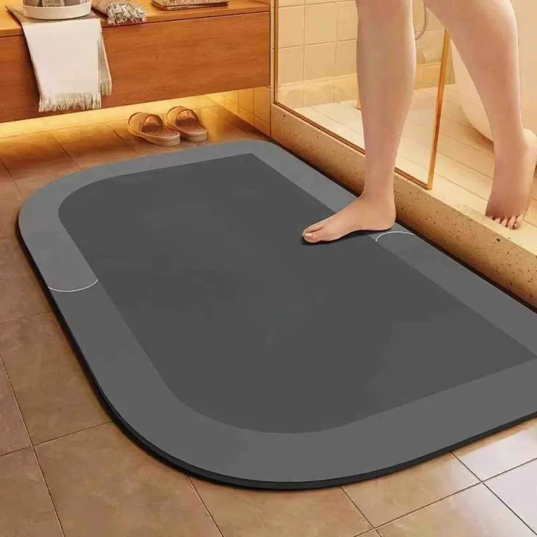 Sneldrogende Badmat Antislip Diatomeeënaarde 40-120cm Badkamer Douche Toilet Comfortabel Veilig Absorberend